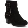 Lilley Girls Black Heeled Ankle Boot