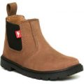 Chipmunks Boys Brown Pull On Chelsea Boot