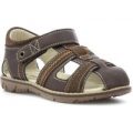 Chatterbox Boys Brown Closed Toe Sandal