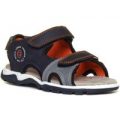 Sprox Kids Navy And Grey Easy Fasten Sandal