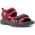 Walkright Kids Navy and Red Sandal