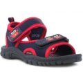 Walkright Kids Navy and Red Sporty Sandal