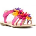 Walkright Girls Pink Flower Sandal