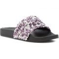 Lilley Girls Silver and Pink Slip On Slider