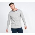 Flag Neck Long Sleeve T-Shirt