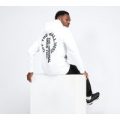 Off The Wall Distort Overhead Hooded Top