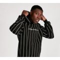 Clifton Pinstripe Overhead Hooded Top