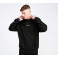Branded Cuff Overhead Hooded Top