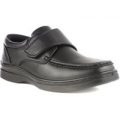 Hobos Mens Casual Easy Fasten Shoe In Black
