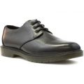 Beckett Mens Plain Lace Up Shoe in Black