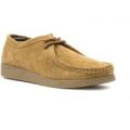 Beckett Mens Tan Suede Lace Up Casual Shoe