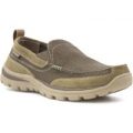 Skechers Relaxed Fit Mens Brown Sporty Casual Shoe