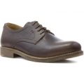 Red Tape Mens Brown Leather Lace Up Shoe