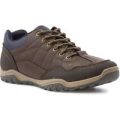 Beckett Mens Brown Sporty Lace Up Shoe