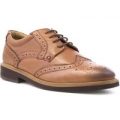 Silver Street Mens Leather Lace Up Tan Brogue Shoe