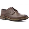 Silver Street Mens Brown Leather Lace Up Shoe