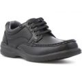 Clarks Mens Black Leather Lace Up Casual Shoe