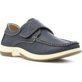 Dr Keller Mens Navy Touch Fasten Casual Shoe