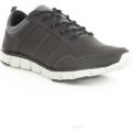 Beckett Mens Lace Up Casual Shoe in Grey