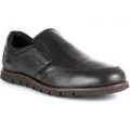 Dr Keller Mens Black Slip On Shoe