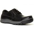 Hush Puppies Mens Lace Up Shoe in Black