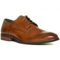 Silver Street Mens Lace Up Brogue Shoe in Tan