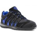 EarthWorks Mens Lace Up Safety Shoe in Black