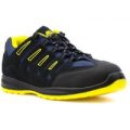 Earthworks Mens Navy Lace Up Safety Shoe