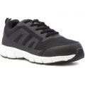 Earth Works Mens Lace Up Safety Trainer in Black