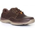 Catesby Mens Lace Up Shoe in Brown