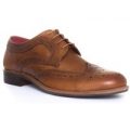 Silver Street Mens Brown Lace Up Brogue Shoe