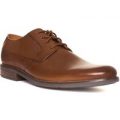 Clarks Mens Lace Up Shoe in Tan