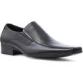 Beckett Mens Formal Black Slip On Shoe