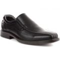 Beckett Mens Black Slip On Shoe