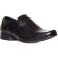 Beckett Mens Formal Slip On Black Shoe
