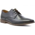 Red Tape Mens Leather Shoe in Black