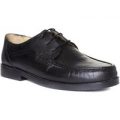 Luca Mancini Mens Lace Up Shoe in Black