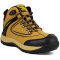 Earth Works Mens Lace Up Safety Boot in Honey
