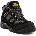 Earth Works Safety Lace Up Boot in Black