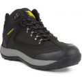 Earth Works Mens Black Lace Up Safety Boot