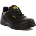 Earth Works Unisex Safety Black Lace Up Shoe