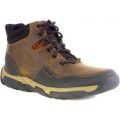 Clarks Mens Lace Up Boot in Brown