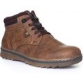 Relife Mens Tan Lace Up Boot