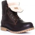 Wrangler Mens Brown Lace Up Fleece Ankle Boot