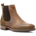 Limited Edition Mens Tan Leather Chelsea Boot