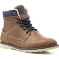 Sprox Mens Tan Lace Up Ankle Boot