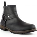Red Tape Mens Black Ankle Boot