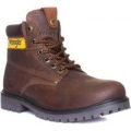 Wrangler Mens Chestnut Leather Lace Up Boot
