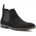 Red Tape Mens Black Suede Chelsea Boot
