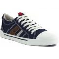 S Oliver Mens Navy Lace Up Canvas